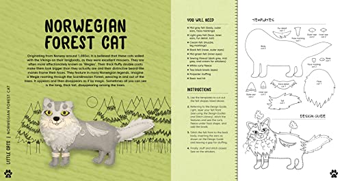 Stitch 50 Cats: Easy Sewing Patterns for Cute Plush Kitties: 2