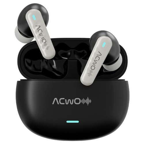 ACwO Dwots 727 ANC TWS Earbuds with 25Db Pure Audio Real ANC, 42Hrs Playtime, NFS Gaming Mode, Sonic Shield Quad Mics Enc, Instant Auto Connect,Hyper Boost - in Ear (B0CRHWXHRF) Amazon Price History, Amazon Price Tracker
