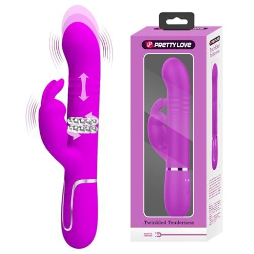 Vibreur violet Ø3,2x19,5 cm Pretty Love Coale pour massage intime efficace