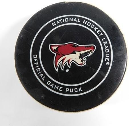 2019 Arizona Coyotes vs.San Jose Sharks Game Used Puck 1-16-19 - NHL Unsigned Game Used Pucks