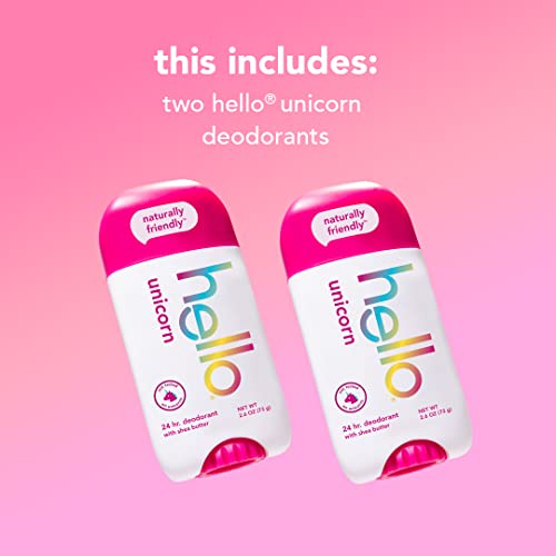 Hello Unicorn Aluminum Free Deodorant For Women, Girls thumb #2