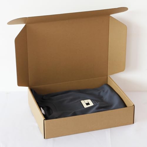 Image of GDYIHANG12x9x3 Inches 68 Pack Brown Mail Order Boxes, Shipping Boxes,Mailing Boxes Corrugated Box Mailers Shipping,Storage Or Small Business Pac