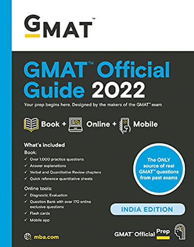 GMAT Official Guide 2022: Book + Online Question Bank