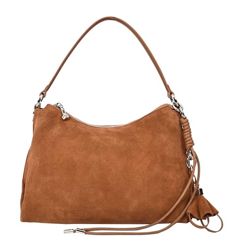 Sac à bandoulière en daim bohème chic pour vos sorties urbaines et week-ends