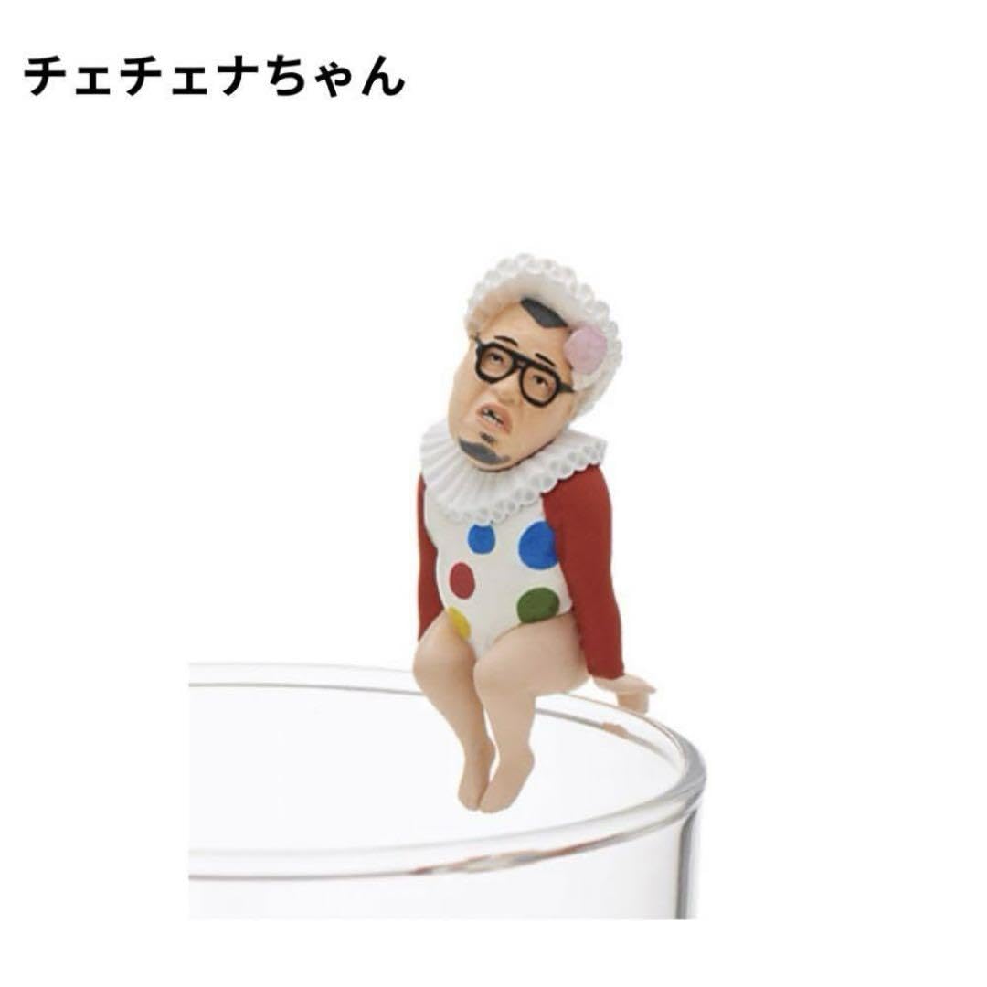 Amazon.co.jp: PUTITTO 野性爆弾くっきー ふち子 全5種セット : おもちゃ