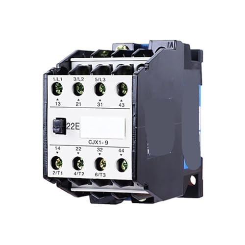 Contactor CJX1-9/22 380V evita sobrecalentamientos en motores de 9A