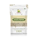 Dawn Lee Whole White Pepper (Sabut Safed Mirch, White Peppercorn) 200 g in wiederverschließbarem Beutel