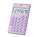 Altsuceser Solar Electronic Calculator Pocket Size Portable Arithmetic Calculator for Student Teache