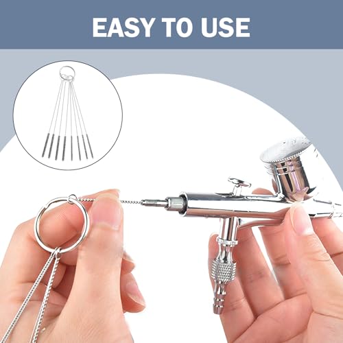 Image of Carburetor Cleaning Kit, Welding Tip Cleaner Set & Carb Cleaner Tools with 26 Cleaning Wires Set 8 Cleaning Needles 3 Double-Ended Polishing Brush for Automotive, Motorcycle, ATV Maintenance