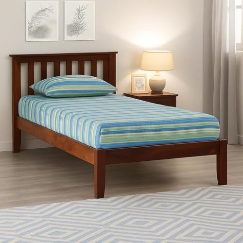 Image of Crazy Weaves Cotton BedSheet for Single Bed 60 X 90 inch Soft Cotton Flat Sheet Blue Checks