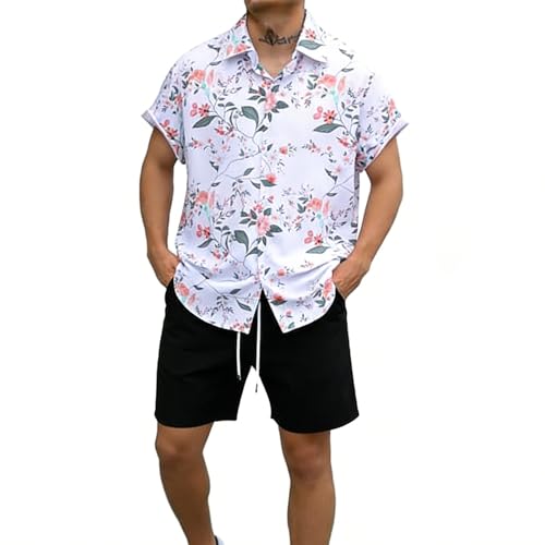 Chemise légère à manches courtes contre la chaleur, ensemble fluide chic