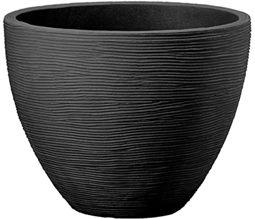 Dehner Pflanztopf Vino, Ø 40 cm, Höhe 31 cm, Kunststoff, anthrazit Dehner Pflanztopf Vino, Ø 40 cm, Höhe 31 cm, Kunststoff, anthrazit