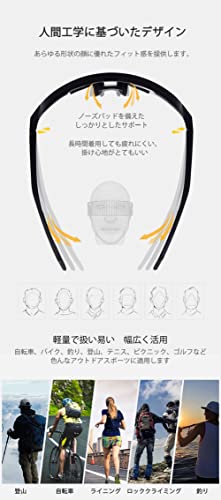 GOHAN ゴーグル スポーツサングラス 自転車サングラス ツー