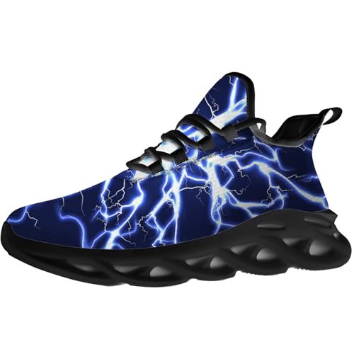 Men's Women's Lightning Shoes Fashion Sneakers Running Walking Tennis Shoes Gifts for Men Women