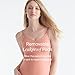 KNIX BlissFit Nursing Tank - Leakproof Wireless Maternity Bra Top for Breastfeeding - Pink Ginger, Small (32A-DD)