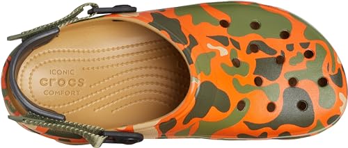 Image of Crocs Classic Men's Clogs, Tan Multi, 43 /44 EU