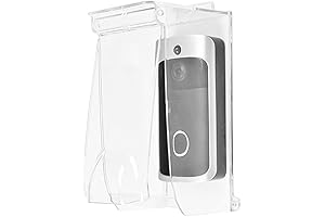 Clear Flip Cap Door Keypad Waterproof Cover: Shielding Your Ring Doorbell and Keypad from Theft