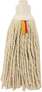 Bentley SPC/VZPY12 160 g Pure Yarn Socket Mop Head with 4 Colour Tabs, Multi-Color