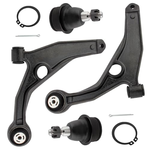 YMAUGP 4Pcs Suspension Front Lower Control Arm and Ball Joint 11-14 For Chrysler 200,07-10 Sebring /08-14 For Dodge Avenger,09-20 Journey (Replace # K641333 K641334 K500120)
