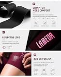 LAMEDA Damskie rowerowe spodenki na szelkach (Bib Shorts), krótkie, wyściełane, letnie, oddychające, elastyczne, szybkoschnące, do jazdy na rowerze, wyścigów szosowych, czerwony, L