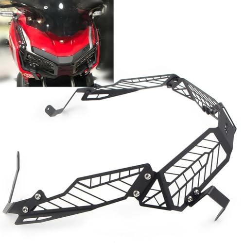 Grille phare moto ADV 150 éviter bris optique cache calandre - 2