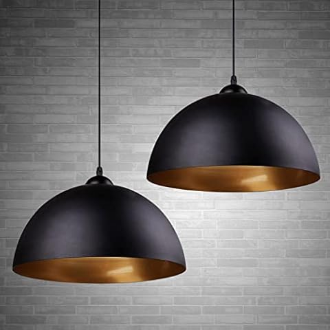Frideko Industrial Black Pendant Lampshades Cover