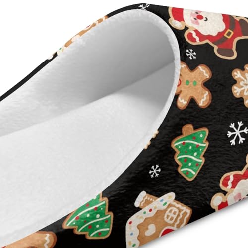 Womens Slippers Winter Fuzzy House Slippers Soft Holiday Gifts4