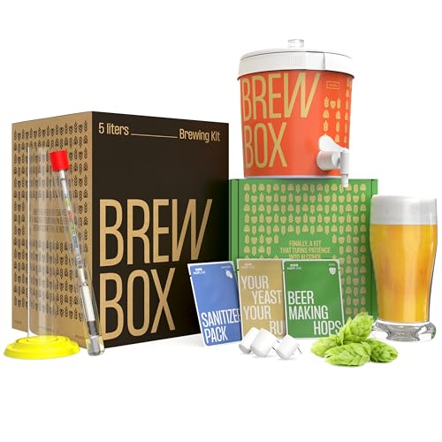Hopline Kit para elaborar Cerveza Pils - 5 litros - Elabora tu Propia Cerveza en casa - Regalo Ideal para Hombres, Padres o Amigos - Cerveza Artesanal - Regalo de cumpleaños Original Hopline Kit para elaborar Cerveza Pils - 5 litros - Elabora tu Propia Cerveza en casa - Regalo Ideal para Hombres, Padres o Amigos - Cerveza Artesanal - Regalo de cumpleaños Original