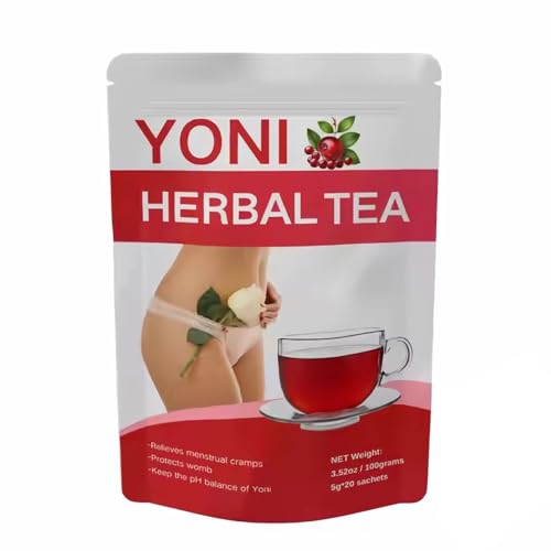 Té de Hierbas Cranberry Moon Balance - Infusión Floral para El Bienestar Femenino, 20 Bolsitas Piramidales Ritual Diario