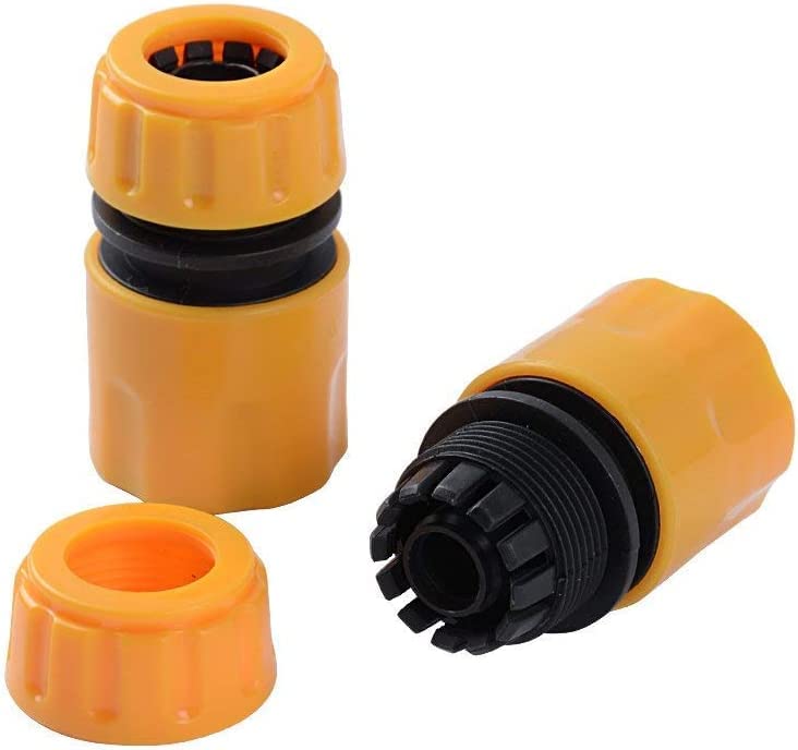 KOMUNJ Quick Coupling 1/2 Inch Hose Coupling Hose Connector for Pipe Connecting Garden Tools Hoses Hose Coupling Pack of 10 - Image 4