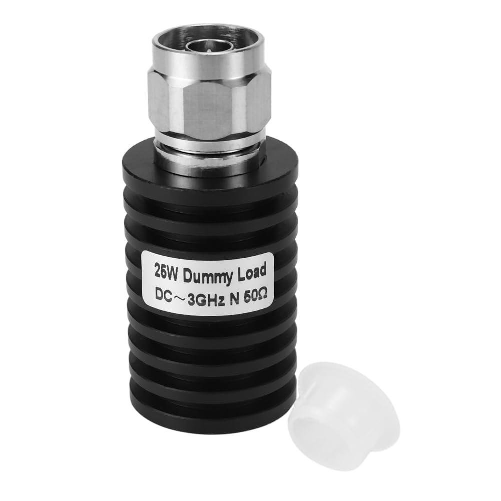 Lot de 5 connecteurs coaxiaux RF 25 W N - 50 ohms DC-3 GHz - Chargement de fiche factice