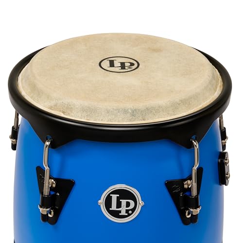 Discovery Series Ultralight Conga Set with Stand; Blue