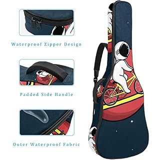 Housse de sac de guitare épaisse avec rembourrage en éponge imperméable pour guitare acoustique électrique basse… - Les Beatles, Paul McCartney, John Lennon, RIngo Starr, George Harrison Housse de sac de guitare épaisse avec rembourrage en éponge imperméable pour guitare acoustique électrique basse… – Image 4