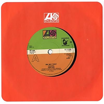 ERUPTION One Way Ticket UK 7" 45