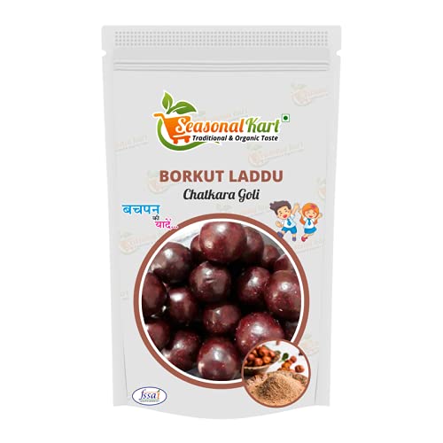 Seasonal Kart Borkut Goli|Borkut Laddu 200 gms | Borkut Churan | Mukhwas | Real Taste of BOR | BOR Laddu