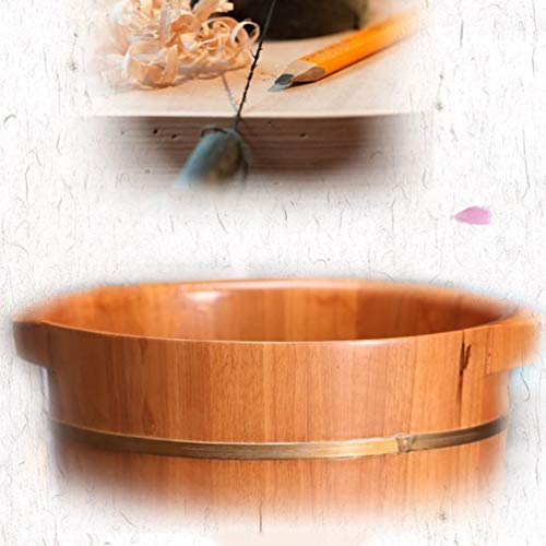 Cubeta de Madera para Baño de Pies y Pedicura miniatura 3