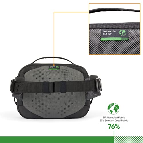 Image of Lowepro Trekker Lite SLX 120, Compact Camera Backpack with Tablet Pocket, Camera Bag for Full Frame Mirrorless, Tripod Attachment, Water Bottle Holder, Black
