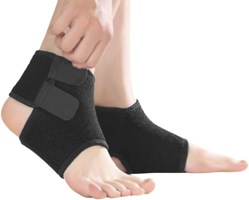 Ankle Brace Support for Kids, Breathable Adjustable Compression Ankle Tendo Foot Support Sleeve Stable Wraps Guard for Running Basketball Ankle Sprain Injuries Relief Joint Pain