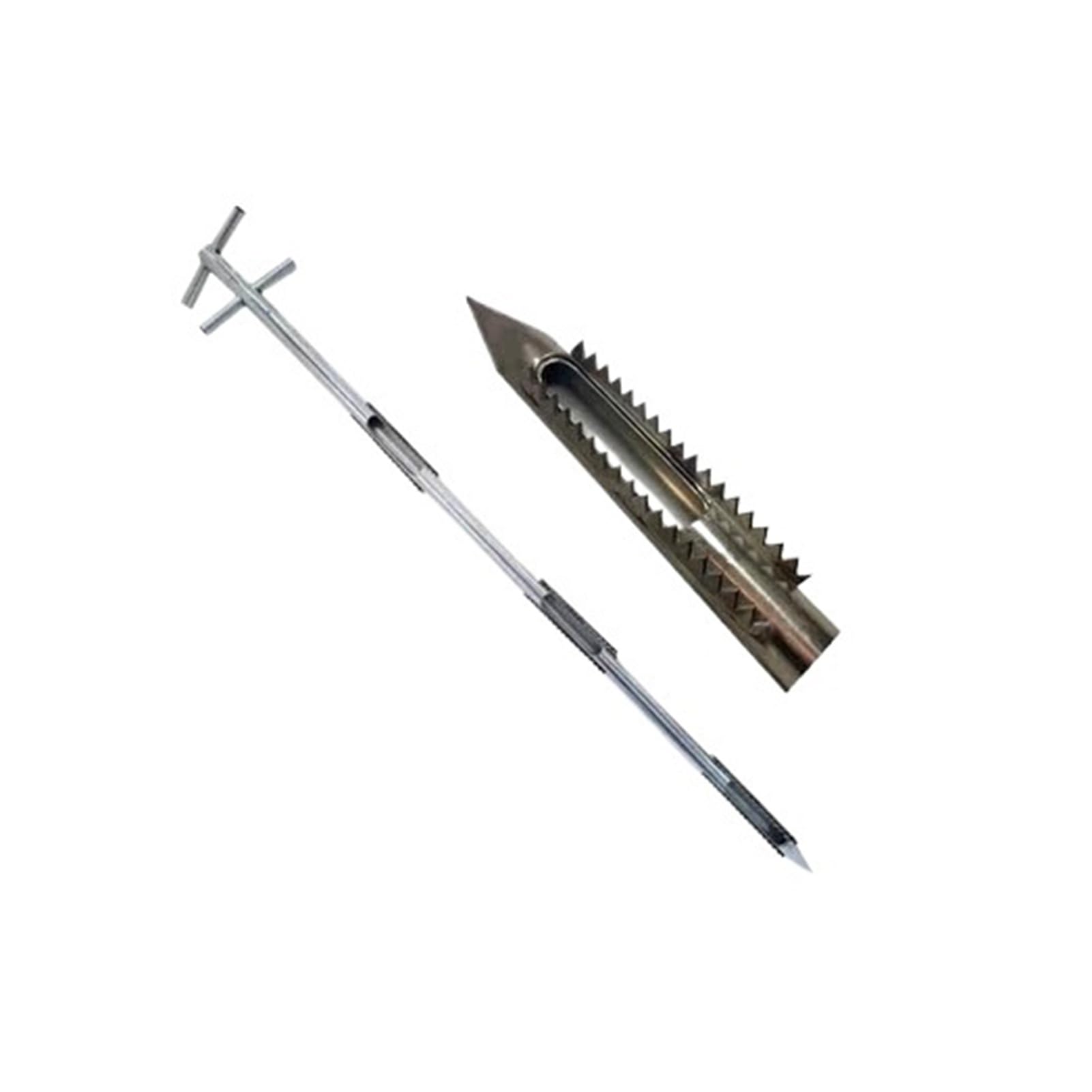 Wytrzymała sonda do pobierania próbek ziarna ze stali nierdzewnej, odporna na korozję, precyzyjny próbnik proszku do użytku przemysłowego (1,2 m x 32 mm