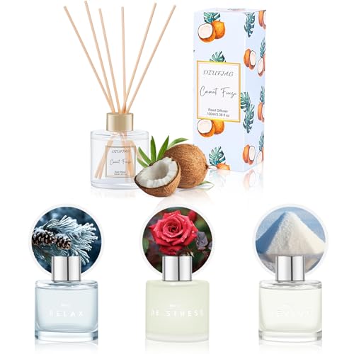 Difusor con varillas de 100 ml y set de 3 aromas miniatura 1