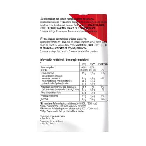 SNATT´S Tomaten-Oregano-Snacks, 110 g, 10er-Pack
