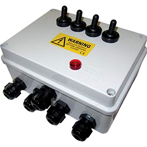 PondXpert 4 Way Weatherproof Switch Box - Pond Pump Filter