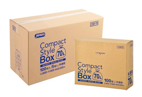 WpbNX BOX^Cv S~ 70L() 0.020mm 100 x 5(500) CSB79 16܂ RpNg |