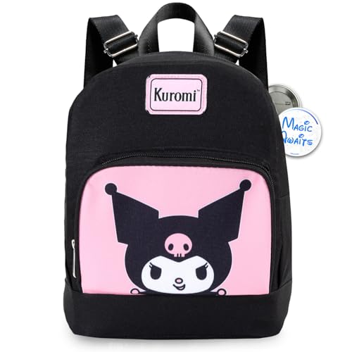 Kuromi mini sac en toile durable de 25,4 cm avec des finitions de qualité supérieure