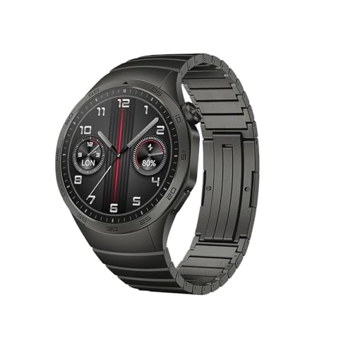 Bracelet acier Huawei GT4 46mm homme : Le style idéal du bureau aux grands dîners