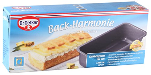 Molde rectangular de acero reforzado Dr. Oetker alta resistencia 5
