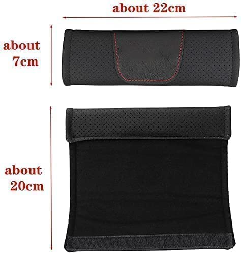 Lot 2 Coussinets Ceinture Sécurité Voiture Volvo - Protège Épaule Confortable Souple Pour S40 S60 XC60 Etc.