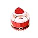 DOITOOL 2 Pezzi di Strofinacci Natalizi a Forma di Torta Asciugamano Morbido Asciugamano Asciugamano da Bagno Forniture per Feste di Natale per Amici di Famiglia (Babbo Natale immagine