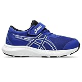 ASICS Kid's Contend 9 Pre-School Running Shoes, 3, True Blue/White
