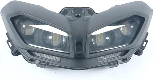 Motocicleta delantero faro delantero montaje carcasa para Yamaha MT09 FZ09 2017 2018 2019 2020 faro delantero lámpara transparente